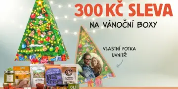 Vánoční boxy s dárky uvnitř na Manboxeo.cz