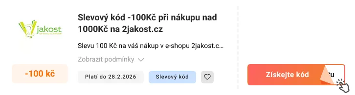Jak využít slevový kód 2jakost.cz