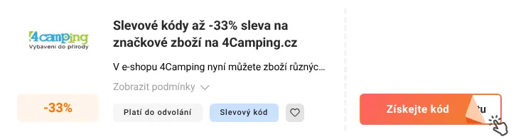 Jak využít slevový poukaz 4camping.cz