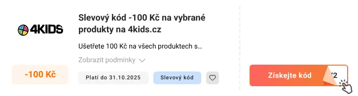 Jak využít slevový kupón 4kids.cz