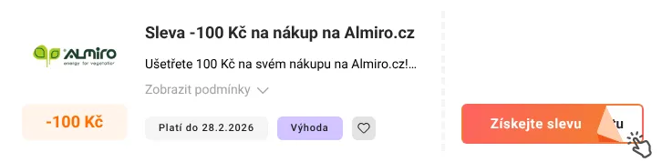 Jak využít slevový kód Almiro.cz