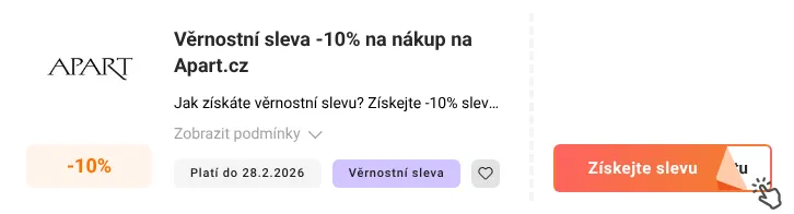 Jak využít slevový kód Apart.cz
