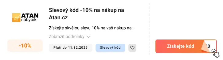 Jak využít slevový kupón Atan.cz