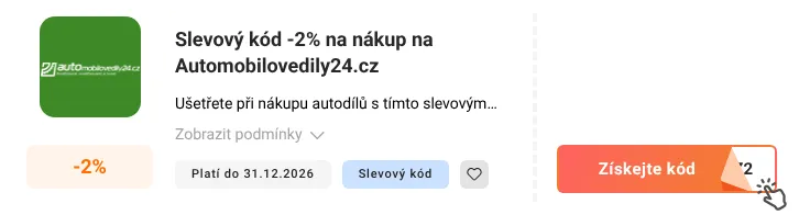 Jak využít slevový kód Automobilovedily24.cz