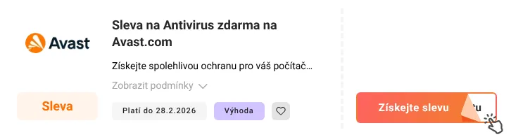 Jak využít slevový kód Avast.com