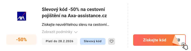 Jak využít slevový kód Axa-assistance.cz