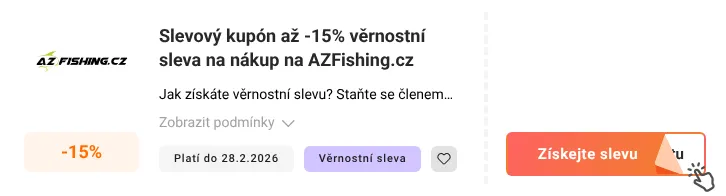 Jak využít slevový kód AZFishing.cz