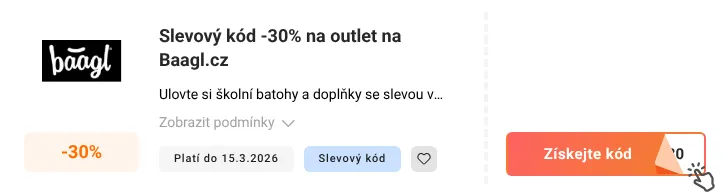 Jak využít slevový kód Baagl.cz