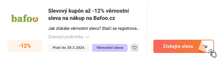 Jak využít slevový kód Bafoo.cz