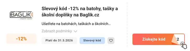 Jak využít slevový kupón Baglik.cz