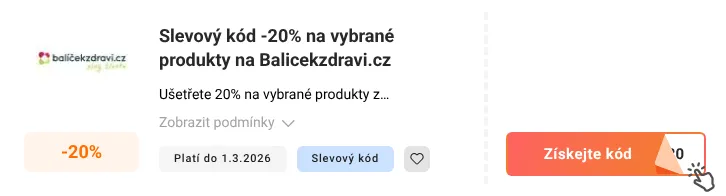 Jak využít slevový kupón Balicekzdravi.cz