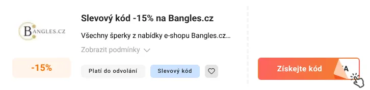 Jak využít slevový kód Bangles.cz