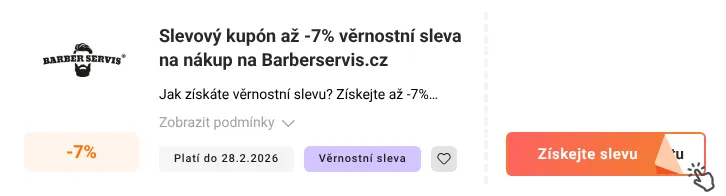 Jak využít slevový kupón Barberservis.cz