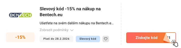 Jak využít slevový kód Bentech.eu
