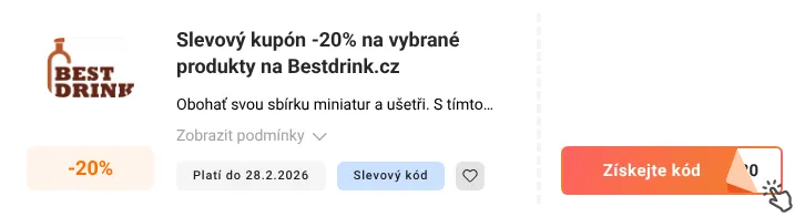 Jak využít slevový kupón Bestdrink.cz