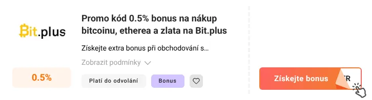 Jak využít promo kód Bit.plus