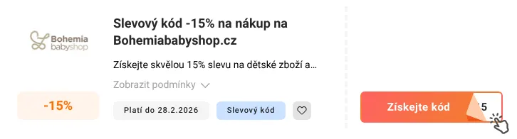 Jak využít slevový kupón Bohemiababyshop.cz