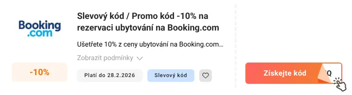 Jak využít promo kód Booking.com