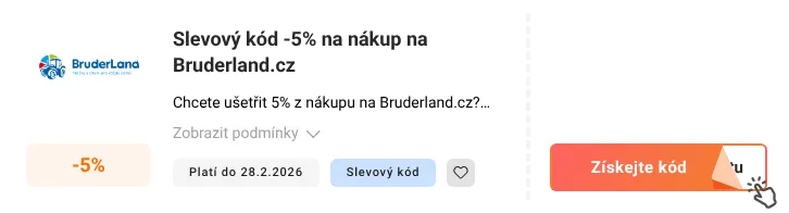 Jak využít slevový kód Bruderland.cz