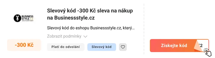 Jak využít slevový kupón Businessstyle.cz