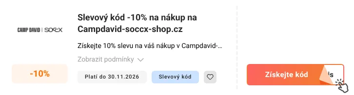 Jak využít slevový kód Campdavid-soccx-shop.cz