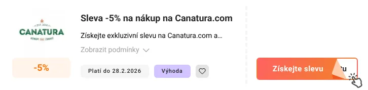Jak využít slevový kód Canatura.com