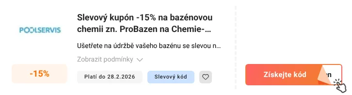 Jak využít slevový poukaz Chemie-bazen.cz