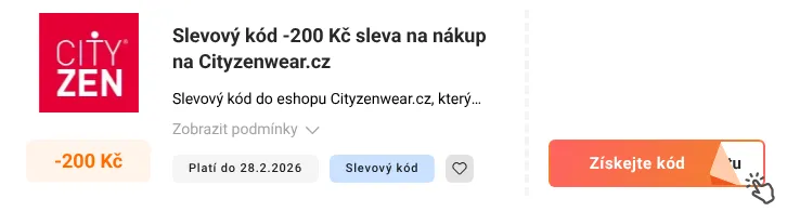 Jak využít slevový kód Cityzenwear.cz