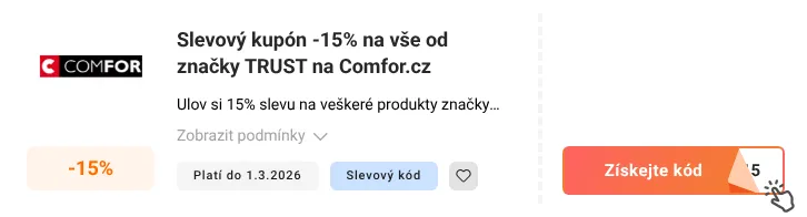 Jak využít slevový kód Comfor.cz