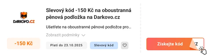 Jak využít slevový kód Darkovo.cz