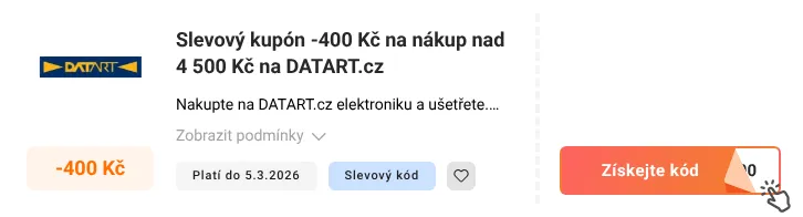 Jak využít slevový kód DATART.cz