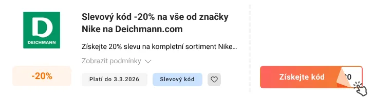 Jak využít slevový kód Deichmann.com