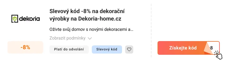 Jak využít slevový kód Dekoria-home.cz