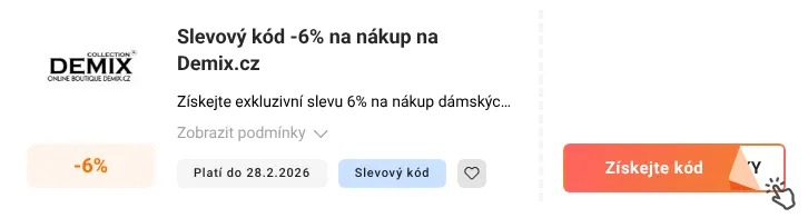 Jak využít slevový kupón Demix.cz