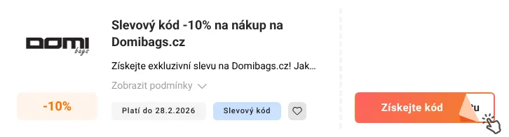Jak využít slevový kód Domibags.cz