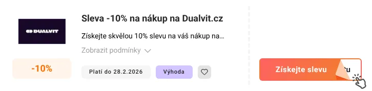 Jak využít slevový kód Dualvit.cz