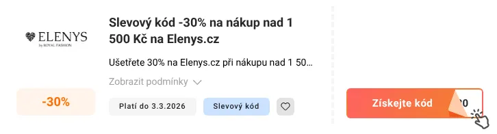 Jak využít slevový kupón Elenys.cz