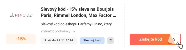 Jak využít slevový kód Parfemy-elnino.cz