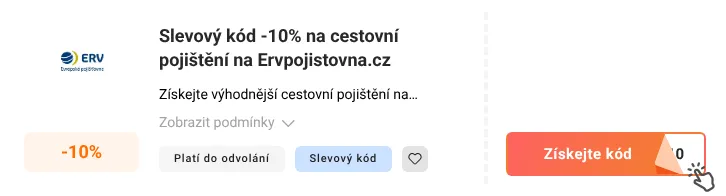 Jak využít slevový kód Ervpojistovna.cz