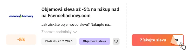 Jak využít slevový kód Esencebachovy.com