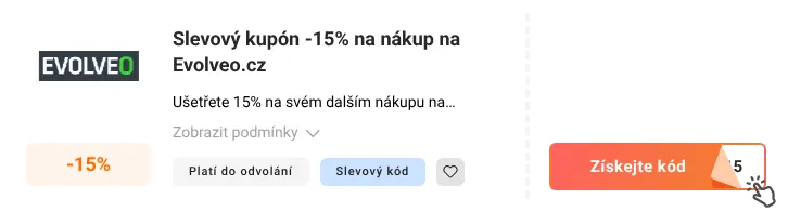 Jak využít slevový kupón Evolveo.cz