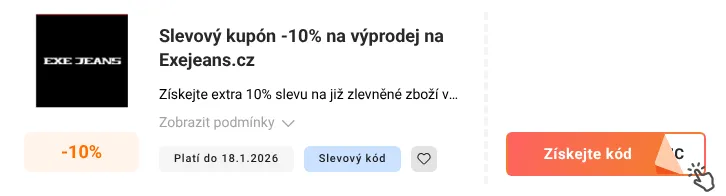 Jak využít slevový kód Exejeans.cz