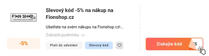 Jak využít slevový kód Fionshop.cz