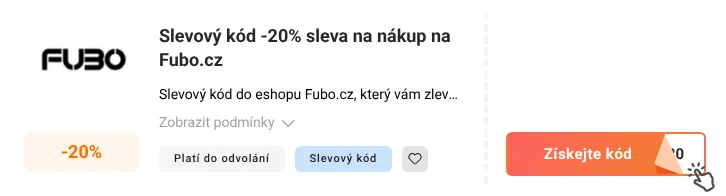 Jak využít slevový kód Fubo.cz