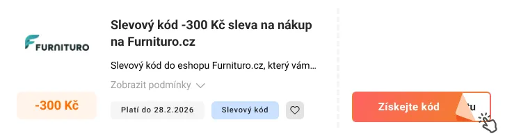 Jak využít slevový kupón Furnituro.cz