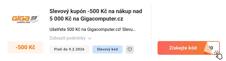 Jak využít slevový kód Gigacomputer.cz