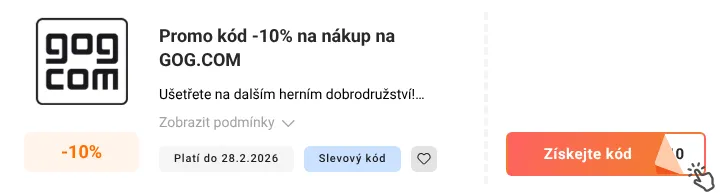 Jak využít slevový kód GOG.COM