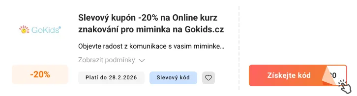 Jak využít slevový kód Gokids.cz