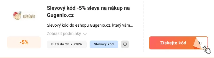 Jak využít slevový kupón Gugenio.cz
