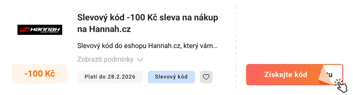 Jak využít slevový kód Hannah.cz